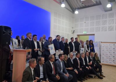 Abschlussbild: Sieger mit Jury 4