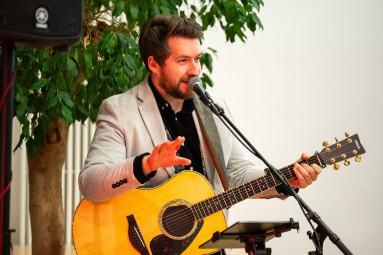 Musiker bei der Preisverleihung des Gründerpreis Nordwest