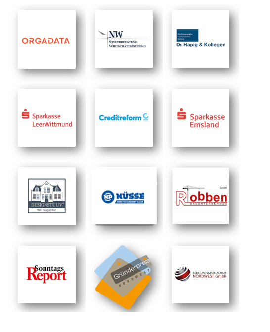 Gründerpreis Nordwest Sponsorentafel 2025